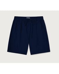 Thinking Mu - Blaue nacht henry shorts - Lyst
