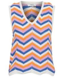 B.Young - Byoung Naski Stripe Top In Marshmallow Mix - Lyst