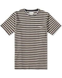 Oliver Spencer - Oli's T-shirt Braemar / Navy - Lyst