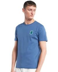 Olow - Cobalt T -shirt Embroidered Xl - Lyst