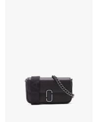 Marc Jacobs - S le j marc mini leather sacgol sac en brouillard noir - Lyst