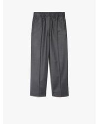 Weekend by Maxmara - Cambra Stretch Flannel Trousers With Elasticated Wais 18 - Lyst
