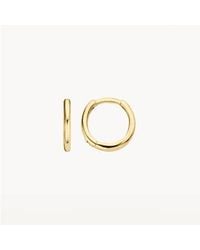 Blush Lingerie - 14k Gold Clicker 11.3mm Hoop Earrings - Lyst