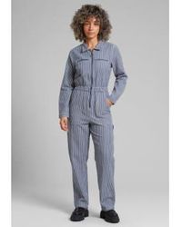 Dedicated - Hultsfred Organic Cotton Overall Stripes S - Lyst