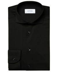 Eton - Four Way Stretch Contemporary Fit Shirt 17.7" - Lyst