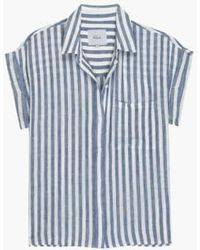 Rails - Whitney Short Sleeve Shirt Echo Stripe - Lyst