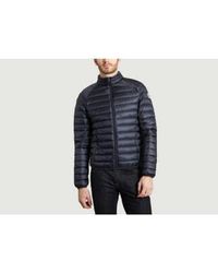 Just Over The Top - Blue Mat Padded Jacket - Lyst
