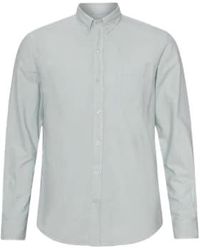 COLORFUL STANDARD - Coton biologique oxford chemise gris nuageux - Lyst