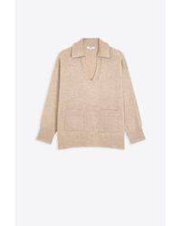 Suncoo - Beige Pull Phine Sweater T0/6-8 - Lyst