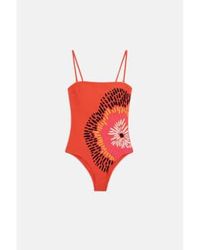 Compañía Fantástica - Swim maillot bain à imprimé floral - Lyst