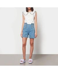 seventy + mochi - Summer Vintage Marie Shorts 25 - Lyst