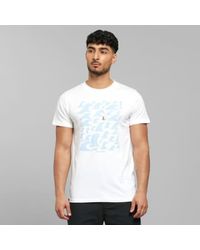 Dedicated - T-shirt stockholm lone surfer blanc - Lyst