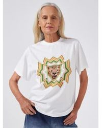 Hayley Menzies - Hayley Zies Psychedelic T-shirt Col: White Multi, Size: M - Lyst