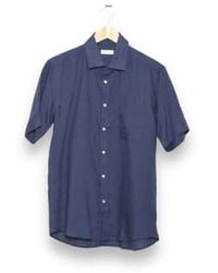 CARPASUS - Shirt Linen Short Lido - Lyst