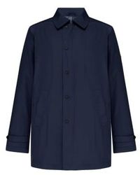 Guards London - Wilton Quilted Jacket Navy 38 - Lyst