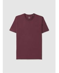 COLORFUL STANDARD - Camiseta orgánica clásica en ciruela polvorienta hombre - Lyst