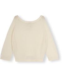 10Days - Sweater Thin Knit Ecru - Lyst