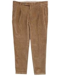 Fresh - Pantalon chino plissé en velours côtelé en - Lyst