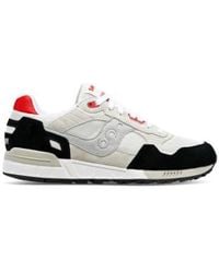 Saucony - Shadow 5000 Trainers /black/red Uk 10 - Lyst