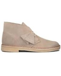 Clarks - Shoes For Man Desert Boot Suede - Lyst