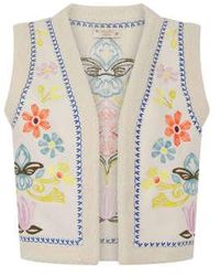 Nooki Design - Cassidy Embroidered Gilet - Lyst