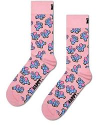 Happy Socks - Calcetines elefante inflables rosa claro - Lyst