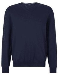 BOSS - V-neck Sweater - Lyst