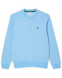 Lacoste - Crew Sweat Sh9608 Overview Small - Lyst
