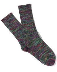 Anonymous Ism - 5 color crew mix sock - Lyst