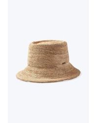 Brixton - Ellee Straw Bucket Hat - Lyst