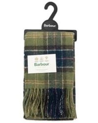 Barbour - Classic Tartan Lambswool Scarf One Size - Lyst