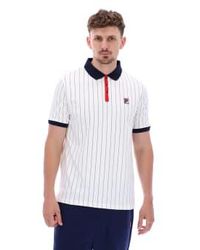 Fila - Herren BB1 Klassisches Vintage Stripe Polo -Shirt - Lyst