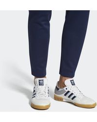 adidas 46 Taille Vintage Blanc Collegiate Navy Clear Sky CQ2759 Tennis League Chaussures - Multicolore