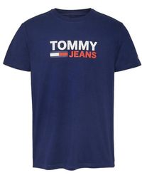 Dictatuur onszelf zij is Tommy Hilfiger Navy Denver Nuggets Mel Varsity T-shirt in Blue for Men |  Lyst