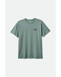Brixton - Chinois Homer Short Sleeves Standard T Shirt M - Lyst