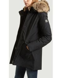 Woolrich Parka Valentine bleu marine foncé - Multicolore