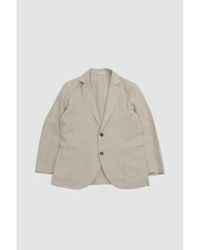 De Bonne Facture - Essential Jacket Undyed Flax 48 - Lyst