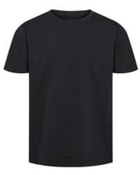 Sand Copenhagen - Mercerised Cotton T-shirt Black - Lyst