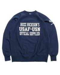 Buzz Rickson's - Buzz Ricksons 30Th Anniversary Sweatshirt - Lyst