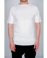Daniele Fiesoli - Chevron Design Knit T Shirt - Lyst