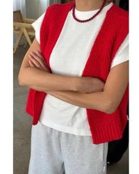 LE BON SHOPPE - Granny Chilli Pepper Cotton Vest Xs/s - Lyst