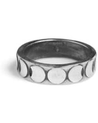 Rachel Entwistle - Moon Phases Band Ring - Lyst