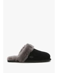 UGG - Chausson Scuffette II pour femme | UE in Black/Grey, Taille 36, Daim - Lyst