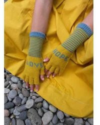 Quinton-chadwick - /petrol Love Hope Gloves O/s - Lyst