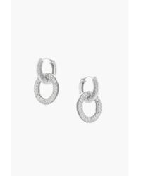 Tutti & Co - Ea525s Charm Earrings One Size / Silver - Lyst