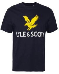 Lyle & Scott - Sports Printed Tee - Lyst