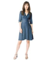 Percy Langley - Chambray Dorothy Dress By Elaine Bernstein 10 - Lyst