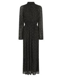 Nooki Design - Naomi Jacquard Dress In Black - Lyst