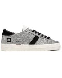 D.a.t.e Sneaker - Size 35-40 Leather Hill Low Glitter Leather - Lyst