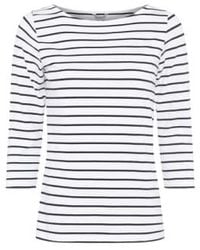 Great Plains - Essential Jersey Top Optic White Organic Cotton - Lyst